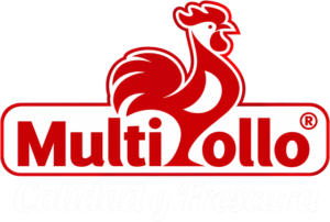 Logo MultiPollo para fondos oscuros
